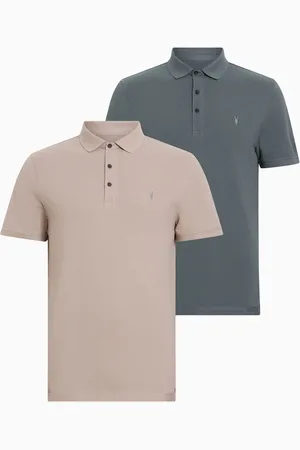 AllSaints AllSaints Reform Shortsleeve Polo Shirt 2 PackXL