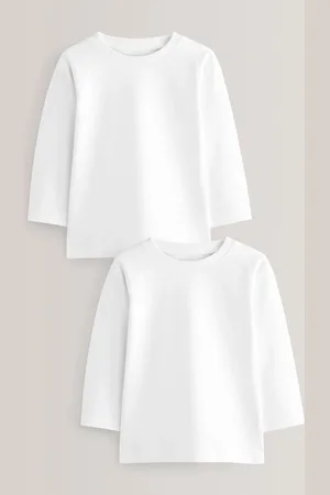 Next Set van 2 stuks 100% katoenen T-shirts met lange mouwen (3mnd-7jr)6