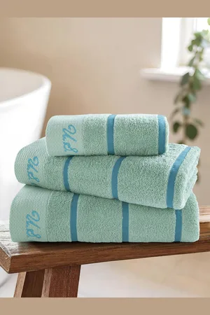 U.S. Polo Assn. U. S. Polo Assn. Pure Cotton Satin Stripe TowelBadlaken