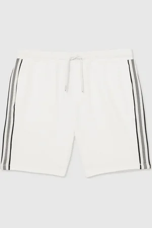 Reiss Phoenix Textured Tape Drawstring ShortsXXL