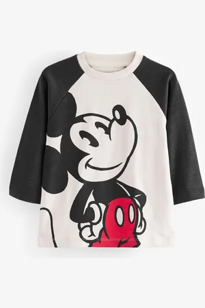 Next 100% Cotton Mickey Mouse Long Sleeve T-Shirt (3mths-8yrs)3