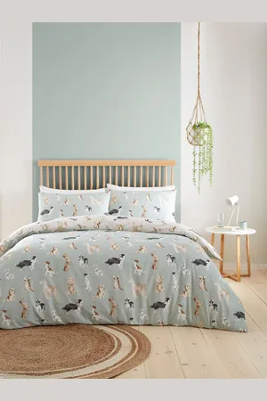 FUSION Cute Dogs Easycare Duvet Cover SetTweepersoons