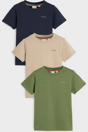 Paul Smith Boys Signature 100% Cotton T-Shirts 3 Pack7 Jaar (122cm)