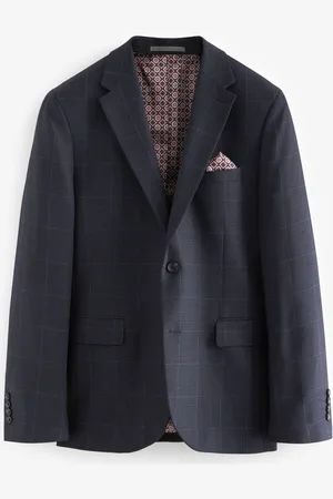 Next Prince of Wales Tailored fit Check Suit: Jacket48 Short (UK 38 S)