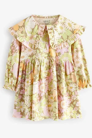 Next Long Sleeve Collar 100% Cotton Dress (3mths-7yrs)9