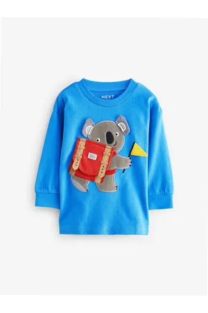 Next 100% Cotton Long Sleeve Interactive T-Shirt (3mths-7yrs)6
