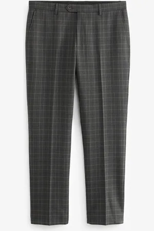 Next Maatgesneden kostuum met ruit: pantalon44W x 31L (UK 44 R)