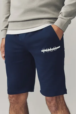 Ralph Lauren Logo Stripe Stretch Jersey Shorts2X-Large