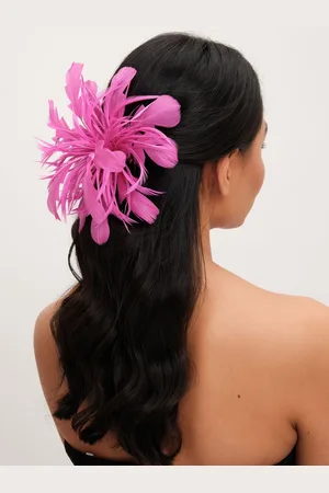 Jon Richard Fushia Statement Floral Clip Fascinatoreen