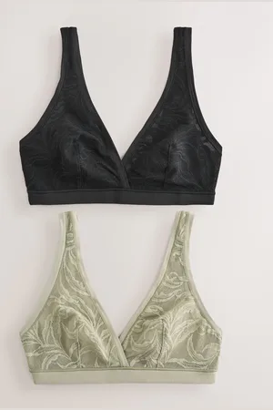 Next Ultimate Comfort Soft Brushed Lace Bra A-E34