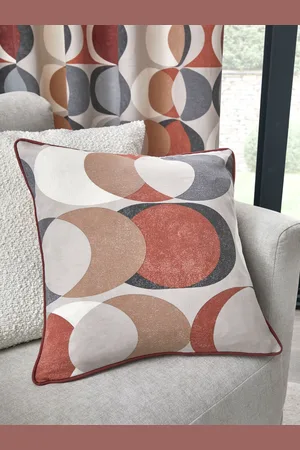 FUSION Sander 100% Cotton Filled Cushion43x43 cm