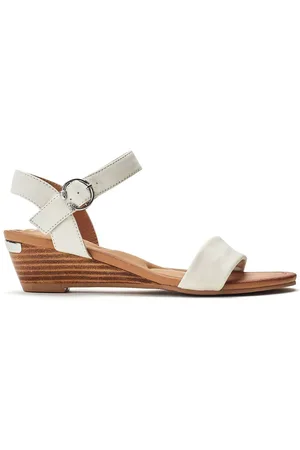 Moda In Pelle Mayapple Heel Clip Wedges Strappy Leather Sandalseu38