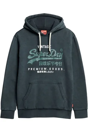 Superdry Hoodie met duo vintage logoM