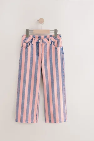 Next 100% Cotton Wide Leg Jeans (3-16yrs)10 Jaar (140cm)