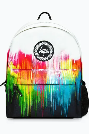 Hype . Kids Multi Drips Black Backpackeen