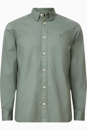 AllSaints AllSaints Hawthorne overhemd met lange mouwenL