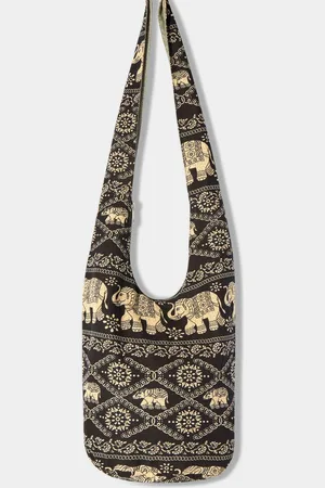 Joe Browns Boho Elephant Print Shoulder Bageen