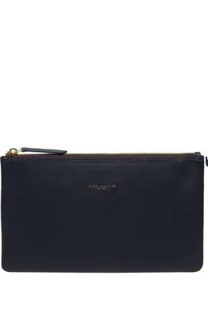 PURE LUXURIES LONDON Wilmslow Nappa Leather Clutch BagEén
