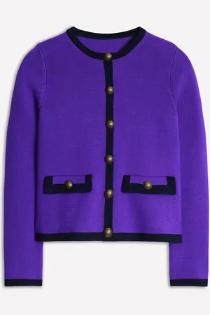 Boden Holly Knitted 100% Cotton Jacket38