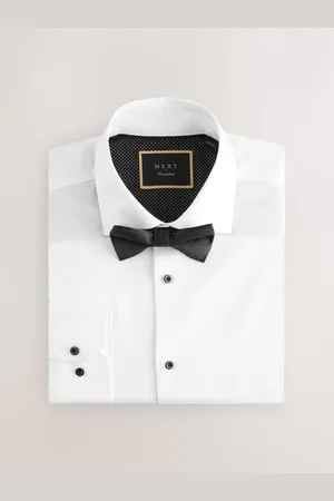 Next Single Cuff Shirt And Bow Tie Pack39cm R (UK 15.5 R)