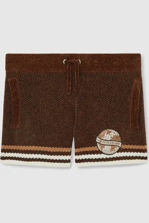 Reiss Pete Chenille Airlines Embroidery Shorts104110cm