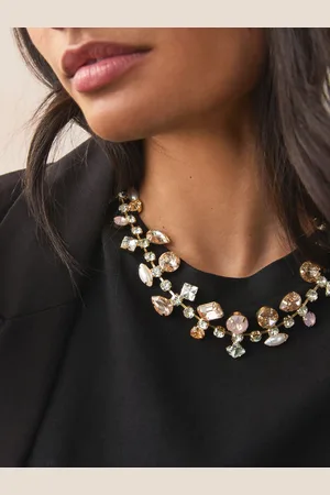 Next Jewelled Collar Necklace Made With Recycled IronEén