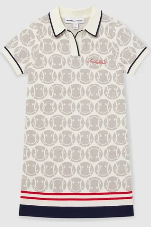 Smiley Reiss World Reiss Knitted Polo Dress104110cm
