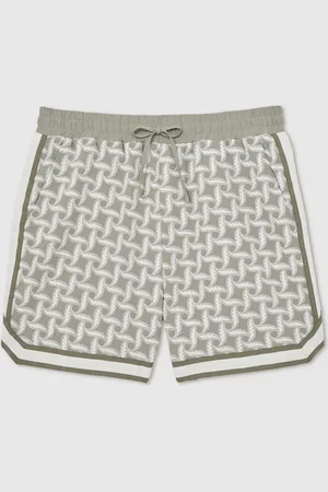 Reiss Forn Ché Embroidered-Motif Shortsxsmall