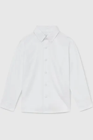 Reiss Redknapp Cotton Slim-Fit Button-Down Shirt134140cm