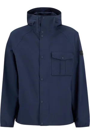 Barbour Blue Ashkirk Showerproof Jacketsmall