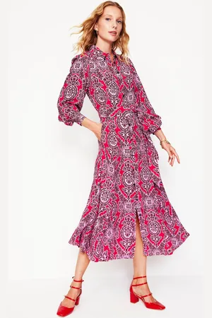 Boden Martha Godet Maxi Shirt Dress40 R