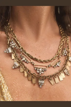 Next Tabitha Simmons x Maggie P Vintage Layered Necklaceeen