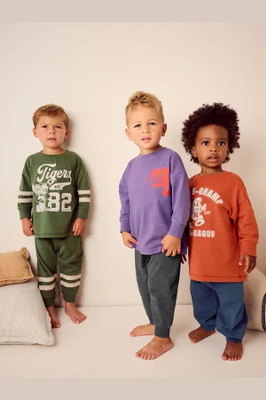 Next 3 Pack Oversized 100% Cotton Pyjamas (9mths-10yrs)4
