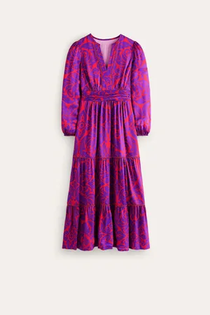 Boden Pippa Satin Maxi Dress40 R