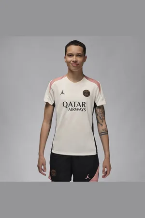 Jordan Paris Saint-Germain Strike Derde Dri-FIT voetbaltop met korte mouwen voor dames