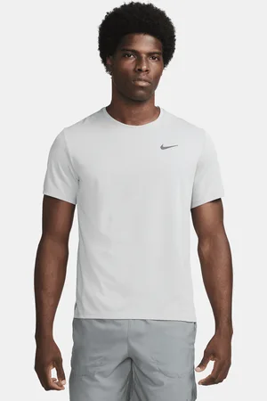 Nike Miler UV hardlooptop met korte mouwen en Dri-FIT voor heren