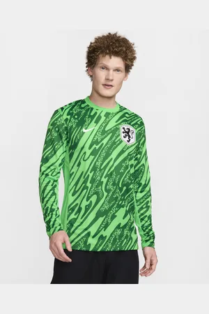 Nike Nederland (vrouwenelftal) 2024/25 Stadium Goalkeeper Dri-FIT replicavoetbalshirt voor heren