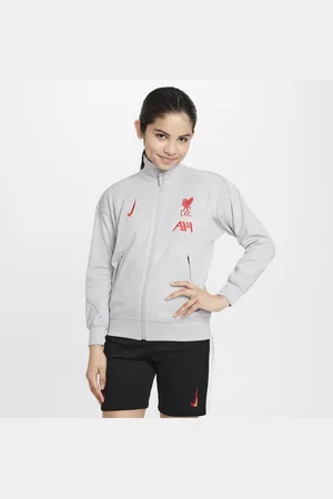 Nike Liverpool FC Academy Pro Derde Dri-FIT voetbalvolksliedjack voor kids
