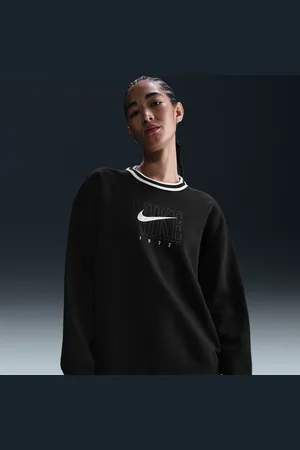 Nike Sportswear Phoenix Fleece oversized sweatshirt met ronde hals en graphic voor dames