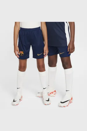Nike FC Barcelona 2024/25 Stadium Thuis replicavoetbalshorts met Dri-FIT voor kids
