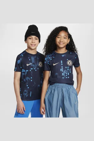Nike Chelsea FC Academy Pro Dri-FIT warming-upvoetbaltop met korte mouwen voor kids