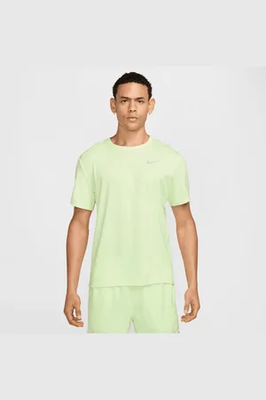 Nike Miler UV hardlooptop met korte mouwen en Dri-FIT voor heren