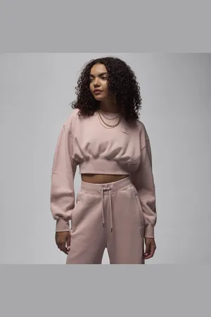 Jordan Flight Fleece kort sweatshirt voor dames