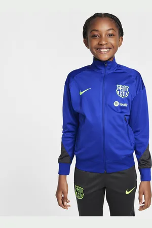 Nike FC Barcelona Strike Derde Dri-FIT knit voetbaltrainingspak voor kids