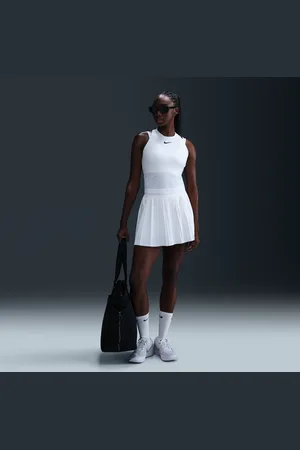 Nike Court Advantage Dri-FIT tennisrok met plooien