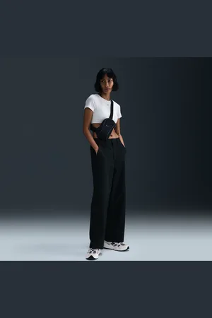 Nike Sportswear Collection damesbroek van keperstof met halfhoge taille