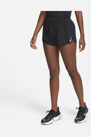 Nike AeroSwift Dri-FIT ADV halfhoge hardloopshorts met binnenbroekje voor dames (8 cm)