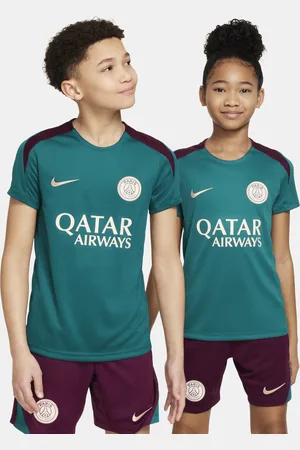 Nike Paris Saint-Germain Strike Dri-FIT knit voetbaltop met korte mouwen voor kids