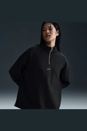Nike Sportswear Fleece met korte rits voor dames