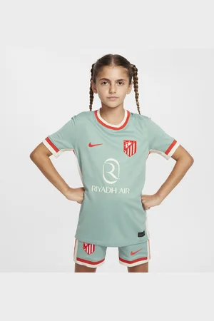 Nike Atlético Madrid 2024/25 Stadium Uit Dri-FIT replicavoetbalshirt voor kids